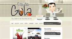 Desktop Screenshot of ciadagula.com.br